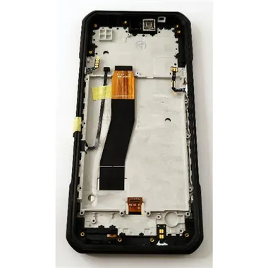 Pantalla lcd para Oukitel WP35 5G mas tactil negro con marco marron calidad premium