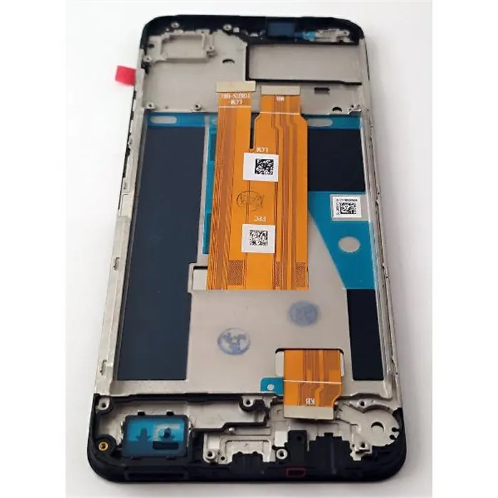 Pantalla lcd para Realme C61 4G RMX3933 mas tactil negro con marco negro calidad premium
