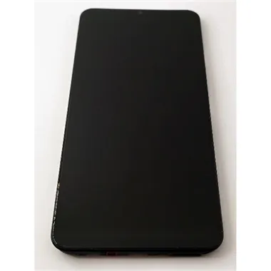 Pantalla lcd para Realme C61 4G RMX3933 mas tactil negro con marco negro calidad premium