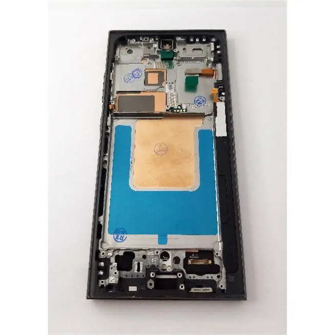 Pantalla lcd para Samsung Galaxy S24 Ultra mas tactil negro con marco negro calidad Oled