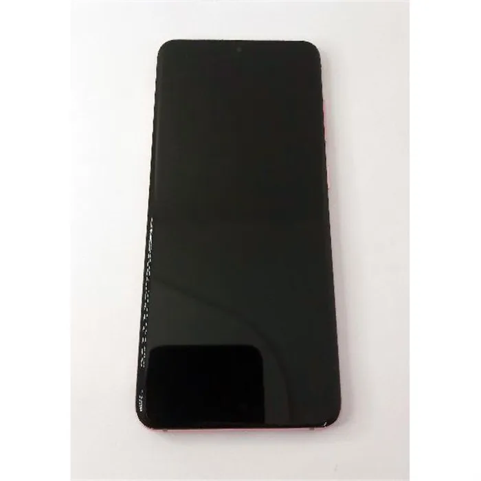 Pantalla lcd para Samsung Galaxy S20 G980F mas tactil negro con marco rosa calidad Oled
