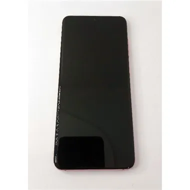 Pantalla lcd para Samsung Galaxy S20 G980F mas tactil negro con marco rosa calidad Oled