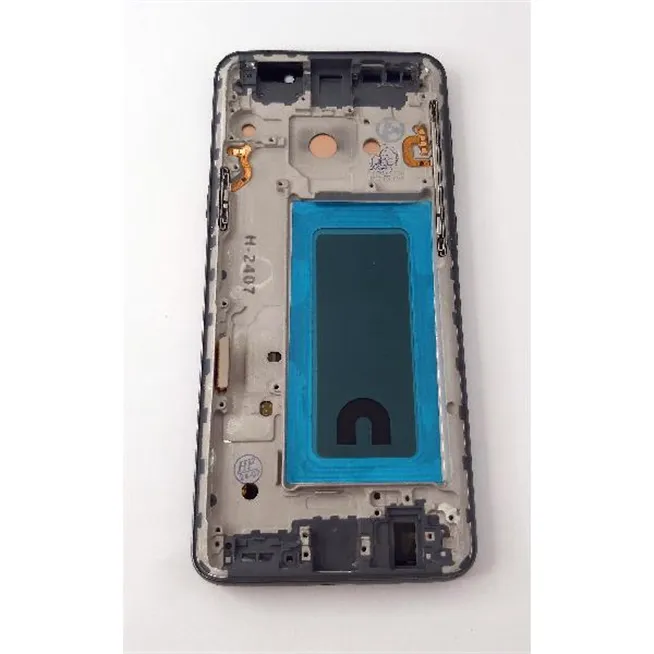 Pantalla lcd para Samsung Galaxy S9 G960F mas tactil negro con marco gris calidad TFT