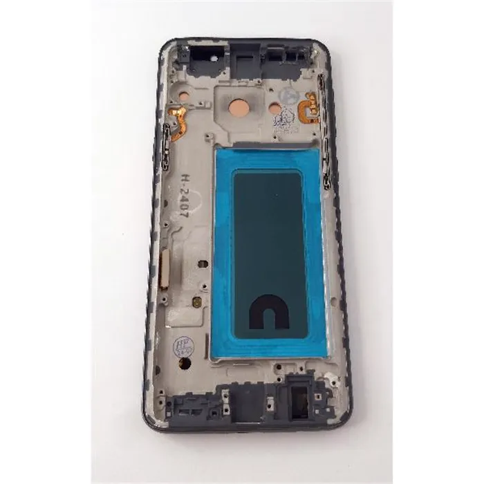 Pantalla lcd para Samsung Galaxy S9 G960F mas tactil negro con marco gris calidad TFT