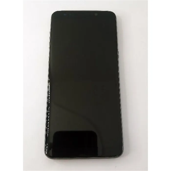 Pantalla lcd para Samsung Galaxy S9 G960F mas tactil negro con marco gris calidad TFT