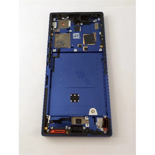 Pantalla lcd para ZTE Nubia Z60 Ultra NX721J mas tactil negro con marco azul calidad premium