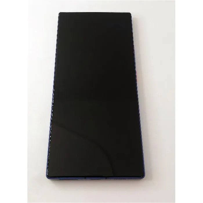 Pantalla lcd para ZTE Nubia Z60 Ultra NX721J mas tactil negro con marco azul calidad premium