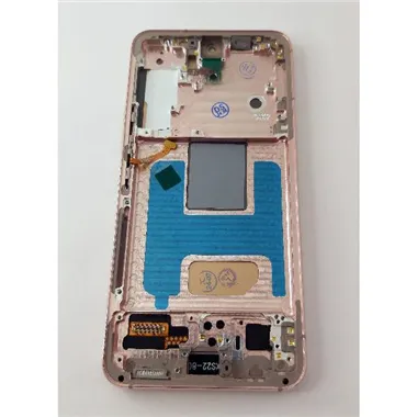 Pantalla lcd para Samsung Galaxy S22 S901 mas tactil negro con marco dorado calidad TFT