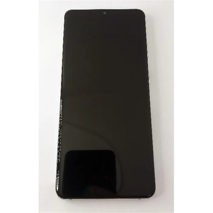Pantalla lcd para Samsung Galaxy S21 Ultra 5G mas tactil negro con marco plata calidad TFT
