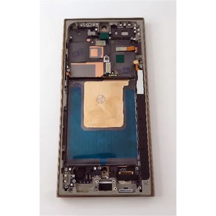 Pantalla lcd para Samsung Galaxy S24 Ultra S928 mas tactil negro con marco dorado calidad Oled