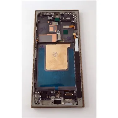 Pantalla lcd para Samsung Galaxy S24 Ultra S928 mas tactil negro con marco dorado calidad Oled