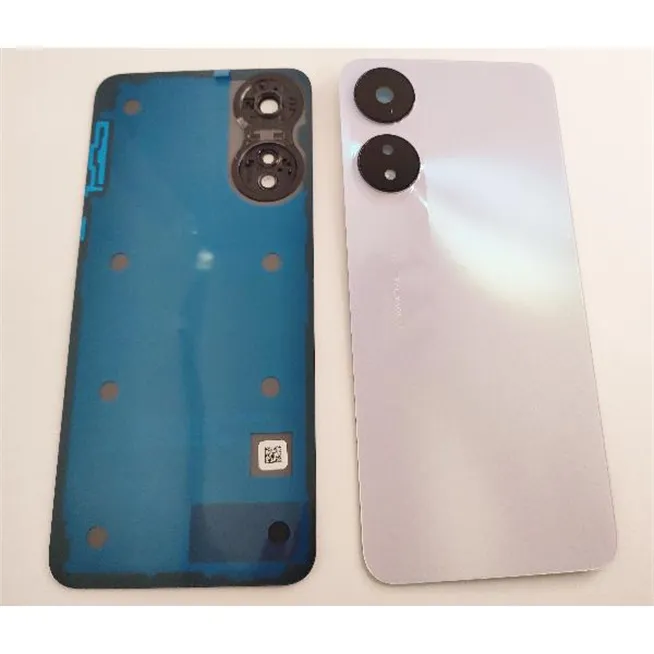 Tapa trasera o tapa bateria purpura para Oppo A78 5G CPH2483 CPH2495 mas cubierta camara