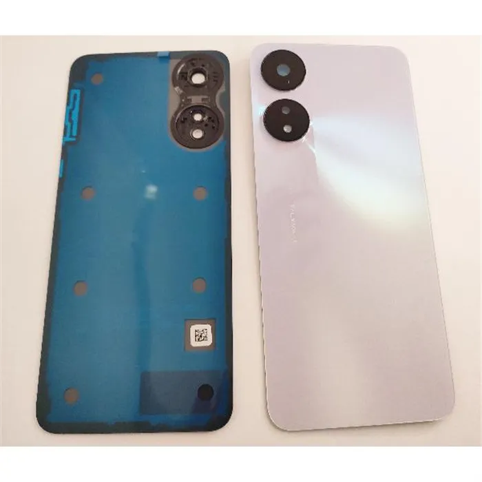 Tapa trasera o tapa bateria purpura para Oppo A78 5G CPH2483 CPH2495 mas cubierta camara