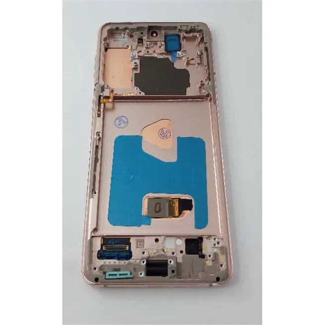 Pantalla lcd para Samsung Galaxy S21 Plus 5G G996 mas tactil negro con marco morado calidad premium
