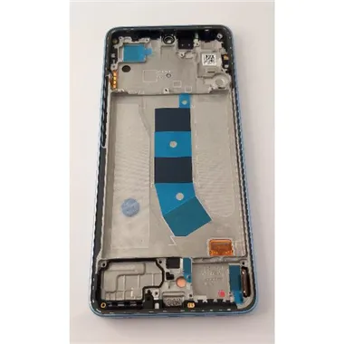 Pantalla lcd para Xiaomi Redmi Note 13 4G mas tactil negro con marco azul calidad premium