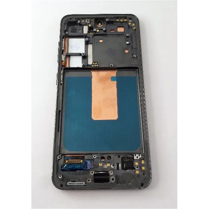 Pantalla lcd para Samsung Galaxy S23 S911B mas tactil negro con marco verde calidad premium