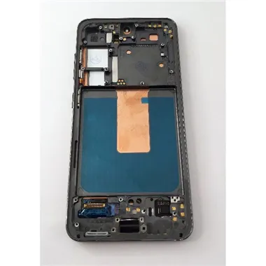 Pantalla lcd para Samsung Galaxy S23 S911B mas tactil negro con marco verde calidad premium