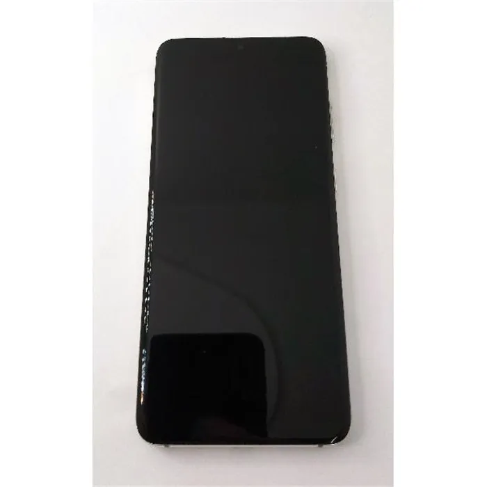 Pantalla lcd para Samsung Galaxy S20 G980F mas tactil negro con marco plata calidad Oled