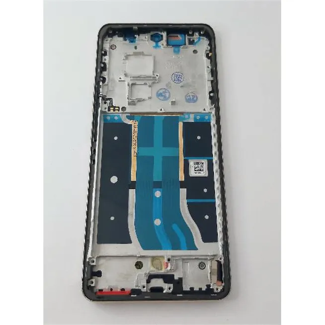 Pantalla lcd para Realme 12 Pro Plus 5G mas tactil negro con marco dorado calidad premium