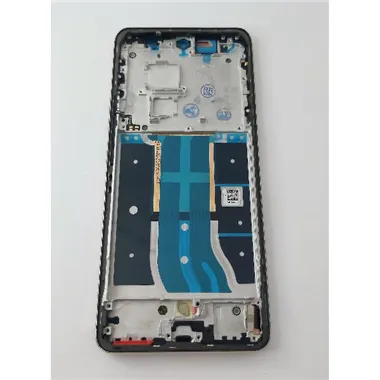 Pantalla lcd para Realme 12 Pro Plus 5G mas tactil negro con marco dorado calidad premium
