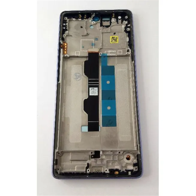 Pantalla lcd para Xiaomi Redmi Note 13 Pro 4G Xiaomi Poco M6 Pro 4G mas tactil negro con marco morado TFT
