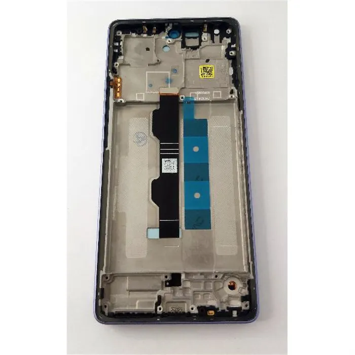 Pantalla lcd para Xiaomi Redmi Note 13 Pro 4G Xiaomi Poco M6 Pro 4G mas tactil negro con marco morado TFT