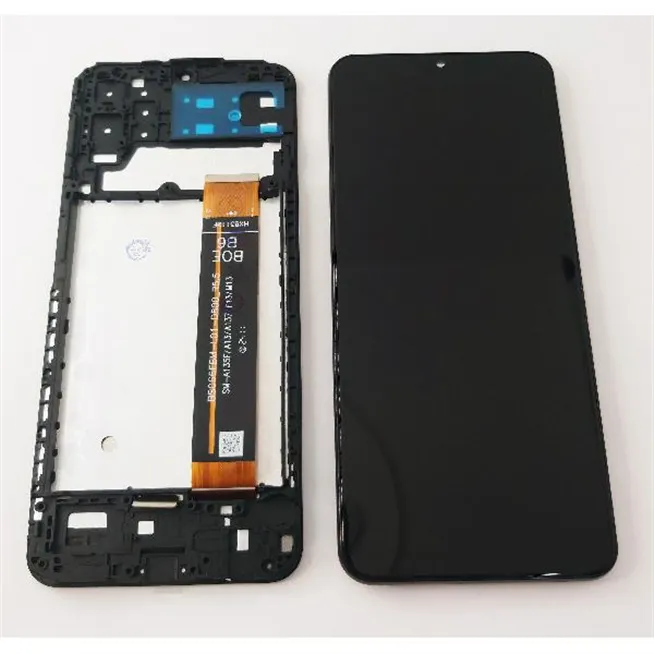 Pantalla lcd para Samsung Galaxy A13 A137 mas tactil negro con marco negro compatible