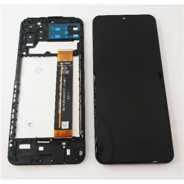 Pantalla lcd para Samsung Galaxy A13 A137 mas tactil negro con marco negro compatible