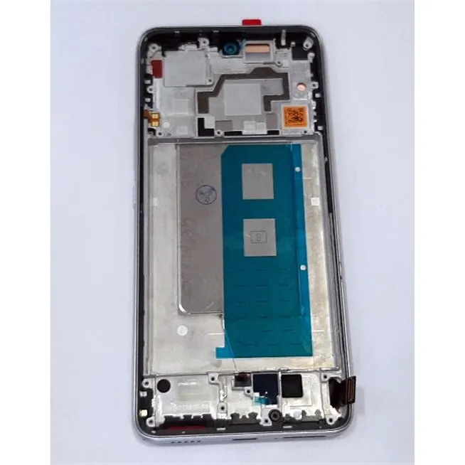 Pantalla lcd para Xiaomi Poco F5 Pro 5G mas tactil negro mas marco plata calidad premium