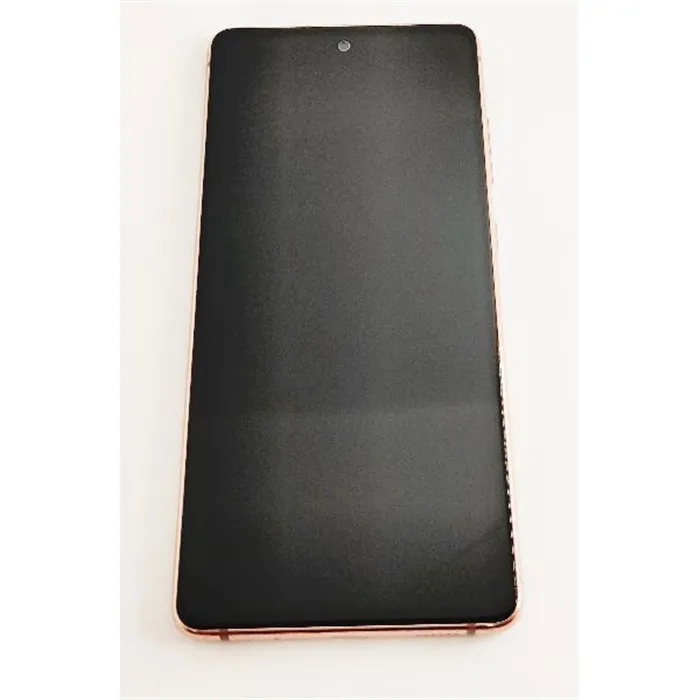 Pantalla LCD mas tactil negro para Samsung Galaxy S20 FE 4G 5G SM-G780F GH82-24214E mas marco naranja service pack