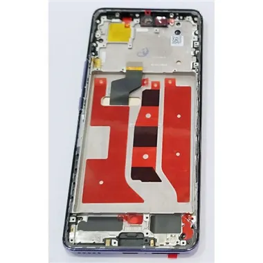 Pantalla lcd TFT para Huawei Nova 9 mas tactil negro con marco morado compatible