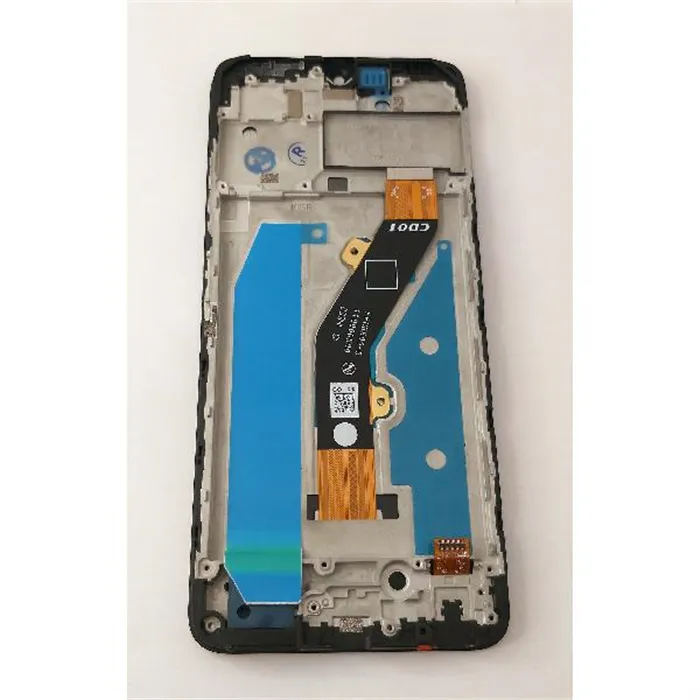 Pantalla lcd para Tecno Spark 10 NFC mas tactil negro mas marco negro calidad premium