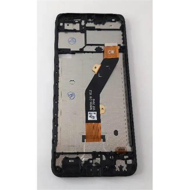 Pantalla lcd para Tecno Pop 7 mas tactil negro mas marco negro calidad premium