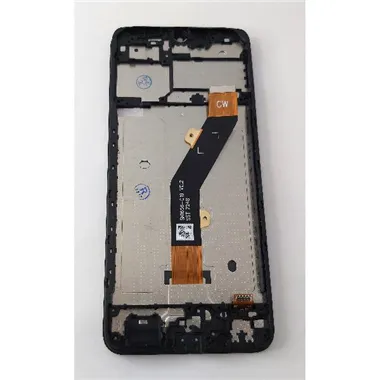 Pantalla lcd para Tecno Pop 7 mas tactil negro mas marco negro calidad premium