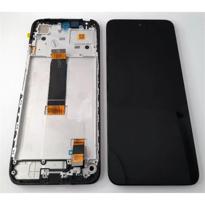Pantalla lcd para Xiaomi Redmi 12 4G 560002M19A00 mas tactil negro mas marco negro Service Pack