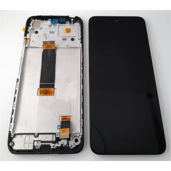 Pantalla lcd para Xiaomi Redmi 12 4G 560002M19A00 mas tactil negro mas marco negro Service Pack