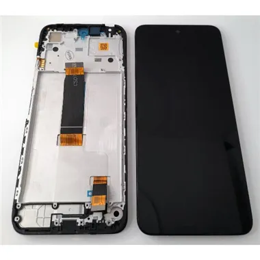 Pantalla lcd para Xiaomi Redmi 12 4G 560002M19A00 mas tactil negro mas marco negro Service Pack