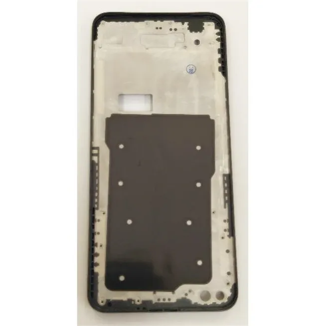 Carcasa o marco central negro para Oppo Reno4 Z 5G