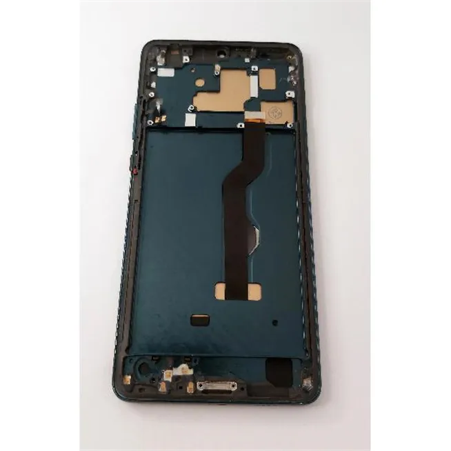 Pantalla lcd para Huawei Mate 20X mas tactil negro con marco verde compatible