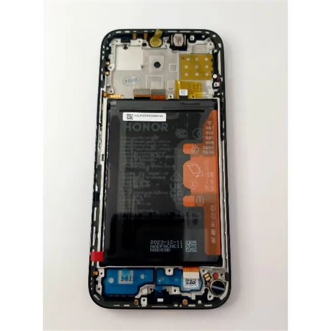 Pantalla lcd para Honor X8B mas tactil negro con marco frontal negro 0235AHGD Service Pack
