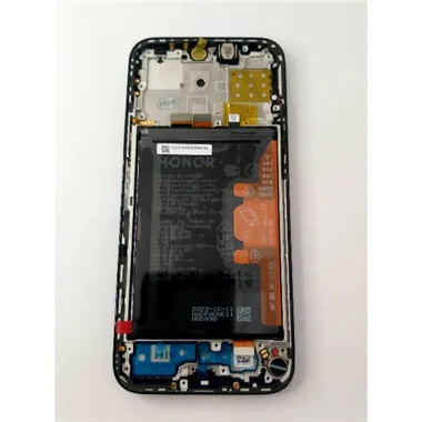 Pantalla lcd para Honor X8B mas tactil negro con marco frontal negro 0235AHGD Service Pack