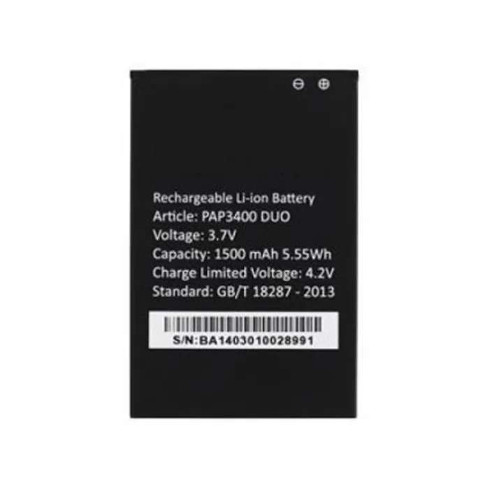 Batería premium Prestigio Multiphone PAP3400 DUO 1500mAh Li