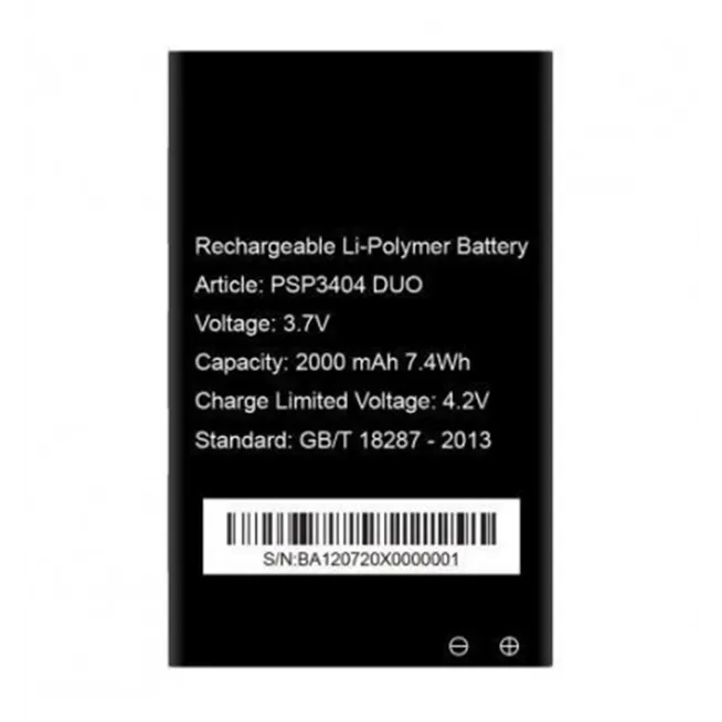 Batería Premium Prestigio Multiphone PSP3404 DUO  2000mAh L