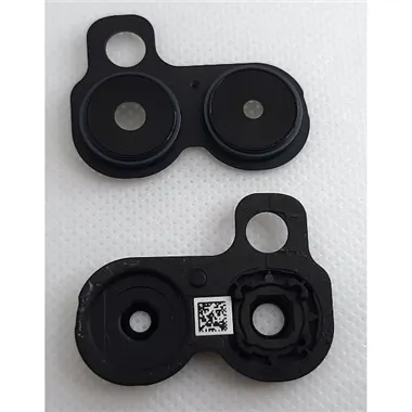 Set 2 cubierta camara negra para Realme 10 4G RMX3630 6.4 inch calidad premium