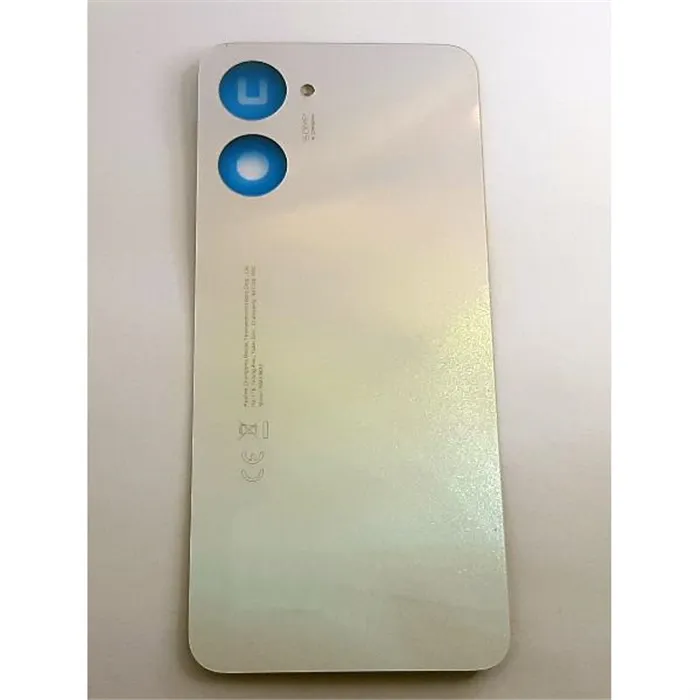 Tapa trasera o tapa bateria blanca para Realme 10 4G RMX3630 6.4 inch