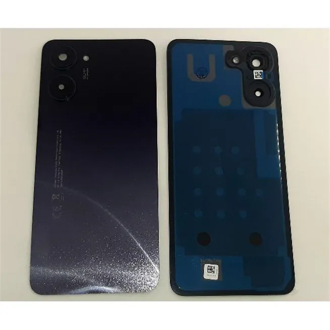 Tapa trasera o tapa bateria negra para Realme 10 4G RMX3630 6.4 inch mas cubierta camara