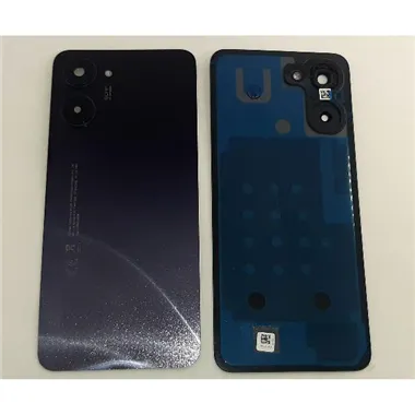 Tapa trasera o tapa bateria negra para Realme 10 4G RMX3630 6.4 inch mas cubierta camara