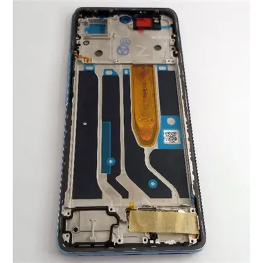 Pantalla LCD para Realme 10 Pro Plus 5G RMX3686 RMX3687 mas tactil negro mas marco azul calidad premium
