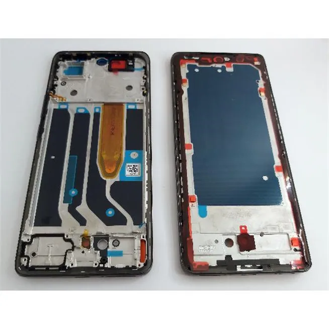 Carcasa central o marco negro para Realme 10 Pro Plus 5g RMX3686 RMX3687 calidad premium