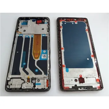 Carcasa central o marco negro para Realme 10 Pro Plus 5g RMX3686 RMX3687 calidad premium